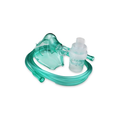 Maska tlenowa z nebulizatorem, bez DEHP