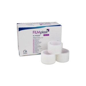 Przylepiec mocujący foliowy  FILMplast 2,5 cm x 5 m op. 12 szt.