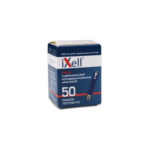 Paski testowe do glukozy IXELL op. 50 szt.