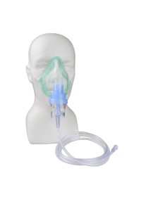 Maska tlenowa z nebulizatorem, bez PCV