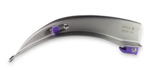 Łyżka laryngoskopowa jednorazowa z podwójnym światłem UV/LED Macintosh