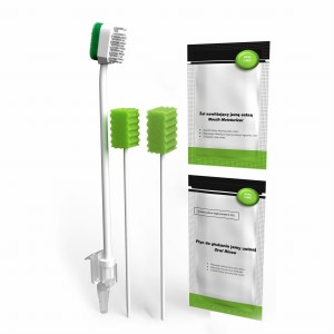 Oral Care zestaw ze szczoteczką i aplikatorem oraz chlorheksydyną + aplikator