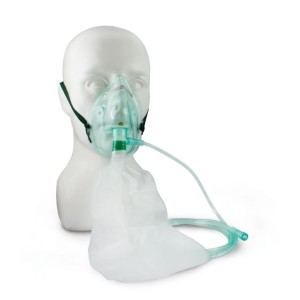 Maska tlenowa z workiem i drenem