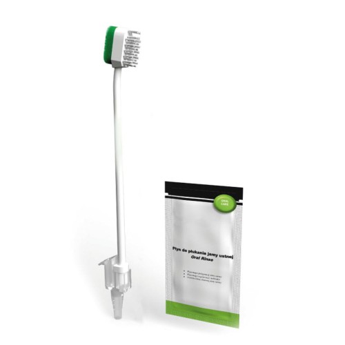 Oral Care zestaw ze szczoteczką i 0,12% chlorheksydyną, producent Sinmed