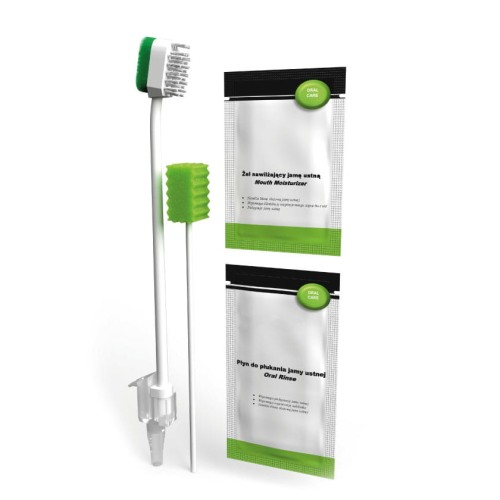 Oral Care zestaw ze szczoteczką i aplikatorem oraz nadtlenkiem wodoru, producent Sinmed
