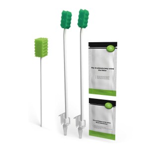 Oral Care zestaw z gąbką i chlorheksydyną + aplikator
