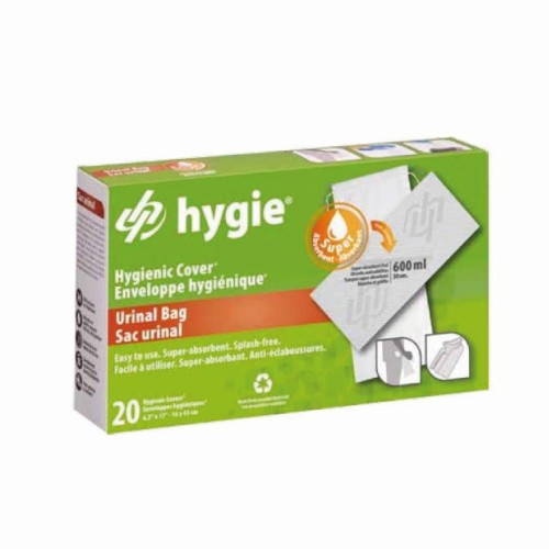 Kaczka jednorazowego użytku na mocz z wkładem żelującym, producent Hygie