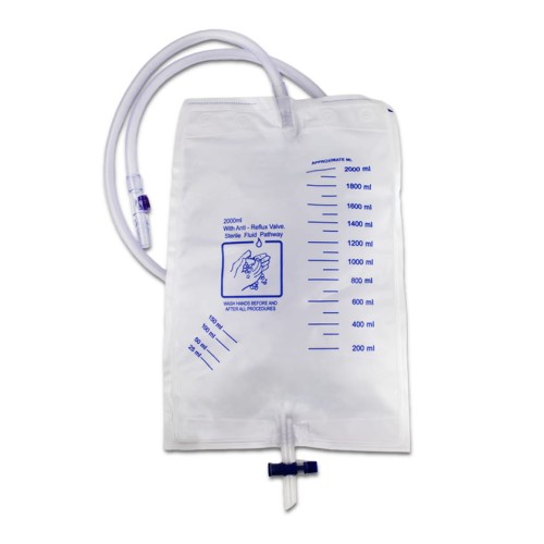 Worek do 7-dniowej zbiórki moczu z dren 120 cm, producent Ganor Medical