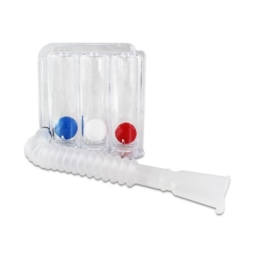Trenażer oddechowy (aparat do ćwiczeń oddechu), producent Plasti-med