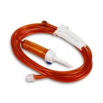 Przyrząd do infuzji bursztynowy